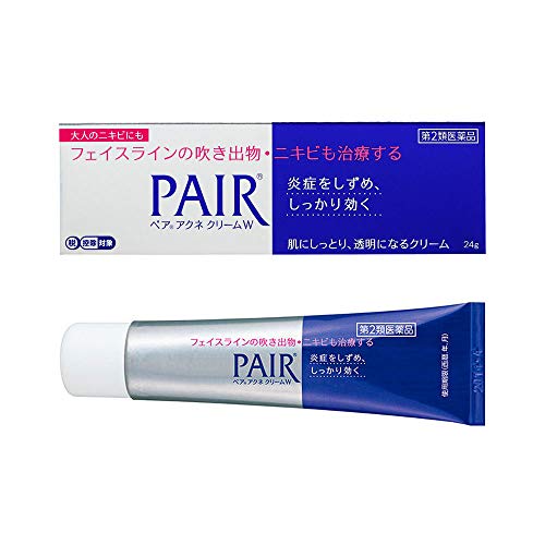 Lion Pair Acne Cream â€“ LARGE 24g Size â€“ Authentic Japanese Formula for Pimples, Redness & Inflammation â€“ Fast-Acting, Non-Irritating Spot Treatment